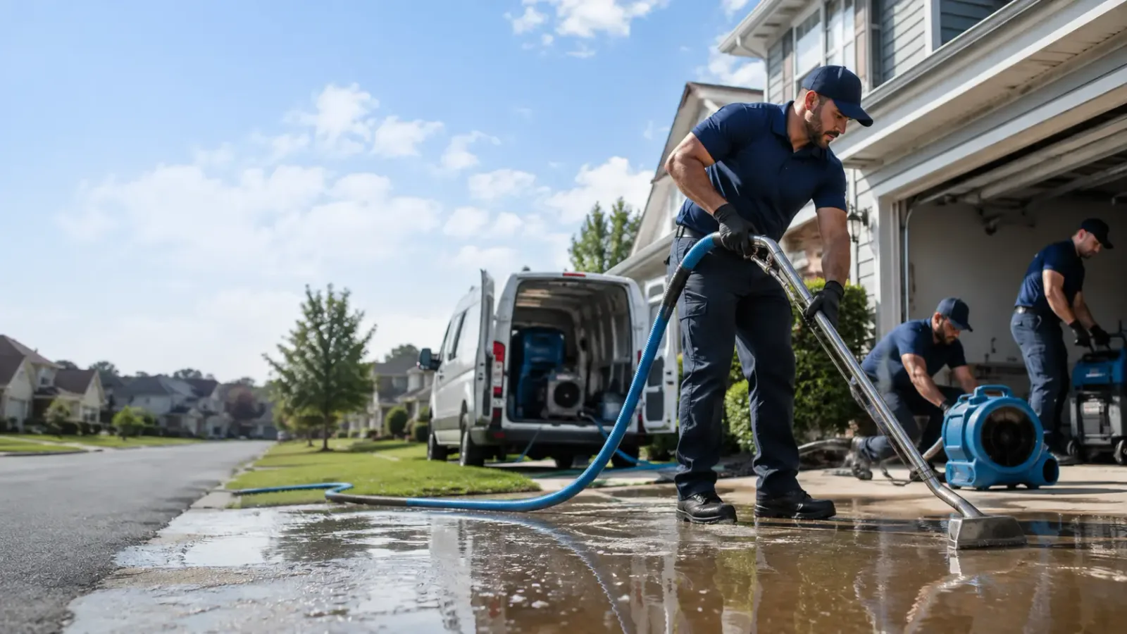Flood Damage Restoration in Webster, IN